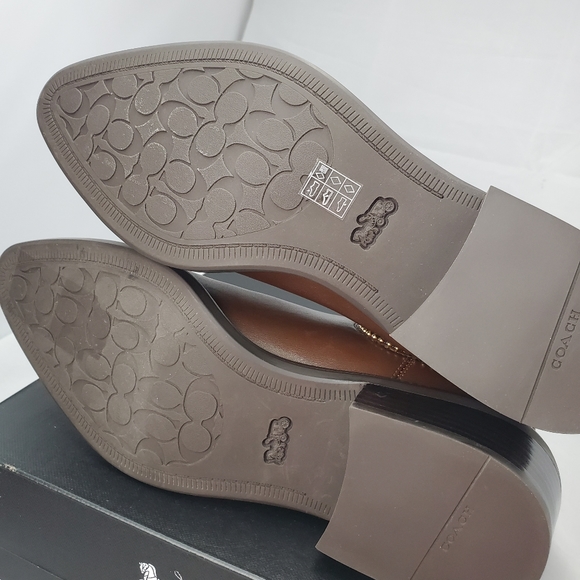 Coach Bowery Beaded Chain Chelsea Boot Size 7B - Picture 15 of 16